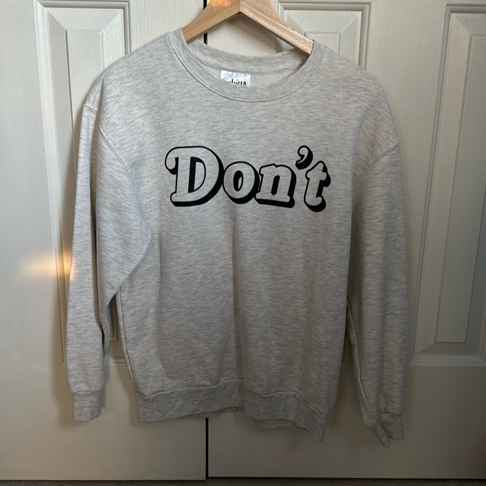 ‘Don’t’ Schitts Creek crewneck